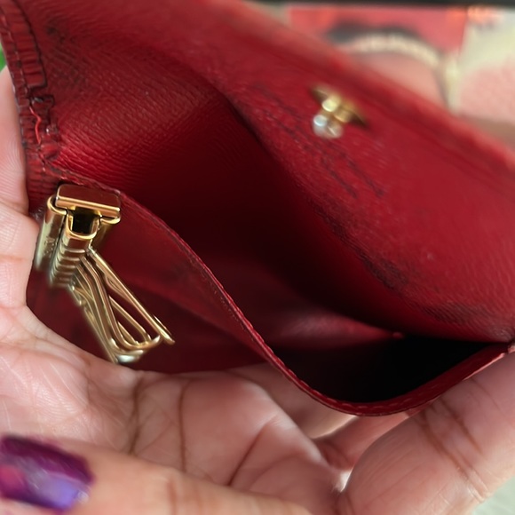 Louis Vuitton Red Epi 6 keychain. Date Code CA022 - Picture 13 of 13